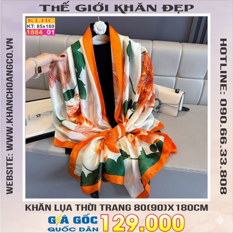 Khăn Choàng Cổ Lụa Thời Trang Thế Giới Khăn Đẹp KLHC 1043_1