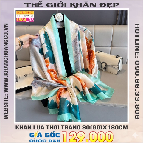 Khăn Choàng Cổ Lụa Thời Trang Thế Giới Khăn Đẹp KLHC 1043_3