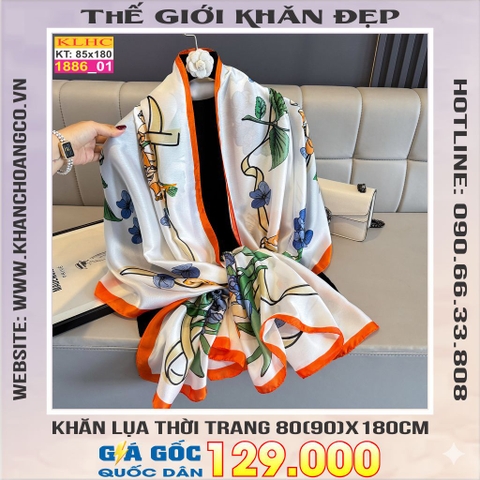 Khăn Choàng Cổ Lụa Thời Trang Thế Giới Khăn Đẹp KLHC 1042_1