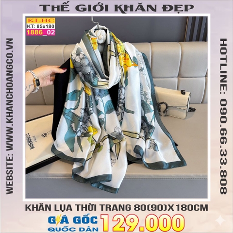 Khăn Choàng Cổ Lụa Thời Trang Thế Giới Khăn Đẹp KLHC 1042_2