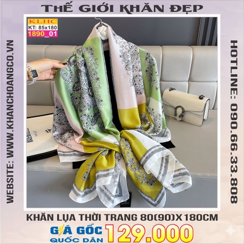 Khăn Choàng Cổ Lụa Thời Trang Thế Giới Khăn Đẹp KLHC 1009_1