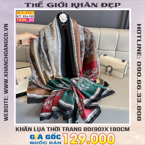Khăn Choàng Cổ Lụa Thời Trang Thế Giới Khăn Đẹp KLHC 1009_3