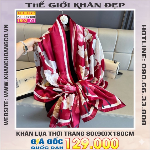 Khăn Choàng Cổ Lụa Thời Trang Thế Giới Khăn Đẹp KLHC 1036_1