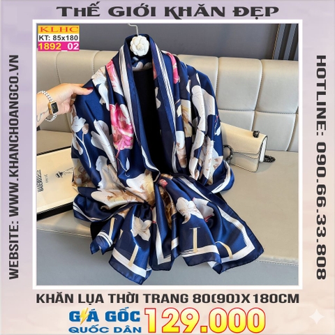 Khăn Choàng Cổ Lụa Thời Trang Thế Giới Khăn Đẹp KLHC 1036_2