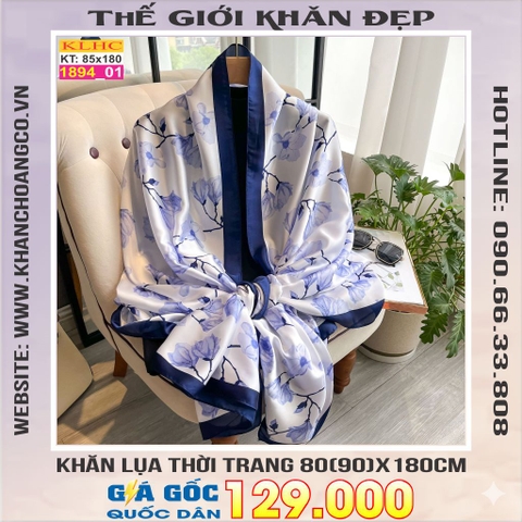 Khăn Choàng Cổ Lụa Thời Trang Thế Giới Khăn Đẹp KLHC 1022_1