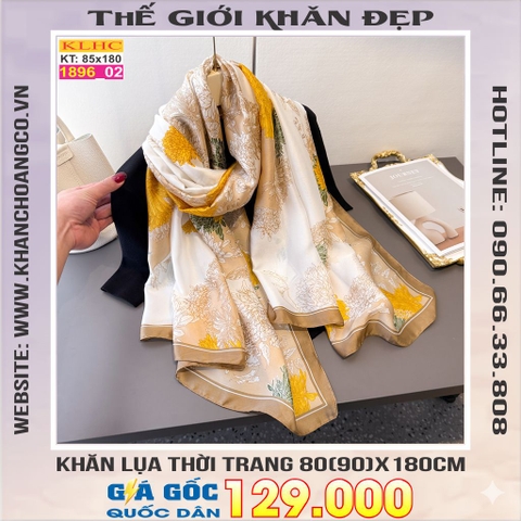 Khăn Choàng Cổ Lụa Thời Trang Thế Giới Khăn Đẹp KLHC 1013_2