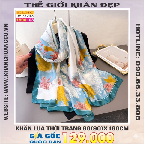 Khăn Choàng Cổ Lụa Thời Trang Thế Giới Khăn Đẹp KLHC 1013_3