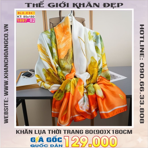 Khăn Choàng Cổ Lụa Thời Trang Thế Giới Khăn Đẹp KLHC 1012_2