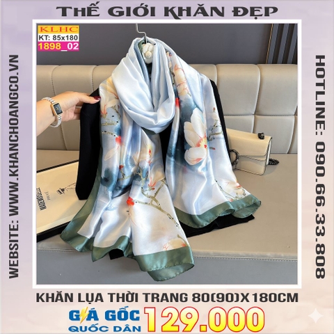 Khăn Choàng Cổ Lụa Thời Trang Thế Giới Khăn Đẹp KLHC 1008_2