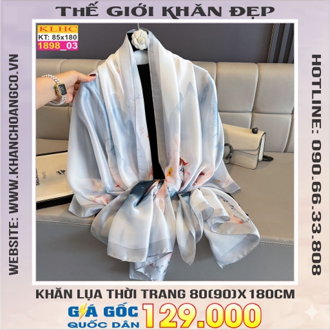 Khăn Choàng Cổ Lụa Thời Trang Thế Giới Khăn Đẹp KLHC 1008_3
