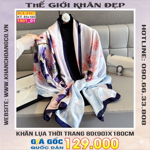 Khăn Choàng Cổ Lụa Thời Trang Thế Giới Khăn Đẹp KLHC 1004_1