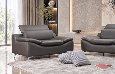 Bộ sofa da thật 8508/FRM 2012 cỡ lớn, gồm ghế 1, 2 và 3 chỗ tại MELINH FURNITURE