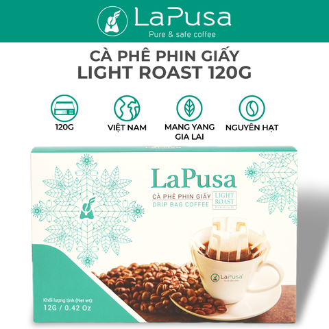 Cà phê phin giấy LIGHT ROAST 120G