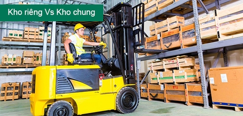 Dịch vụ cho thuê kho - Nên lựa chọn kho riêng hay kho chung?