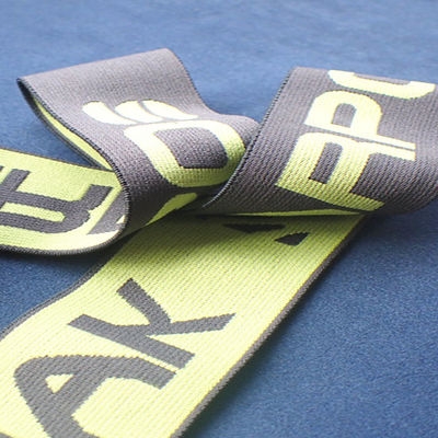 Thun dệt logo polyester