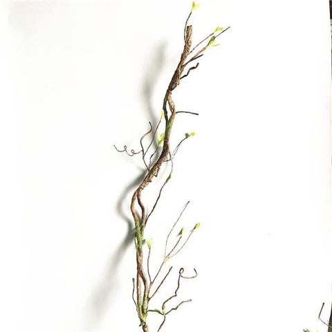 Cành lá giả- Cành cổ (vừa) trang trí- HC776