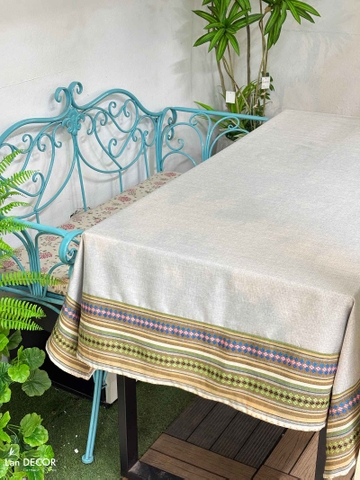 Khăn Thổ Cẩm Trải Bàn Decor Trang Nhã - TB448 (mix vải TB420)