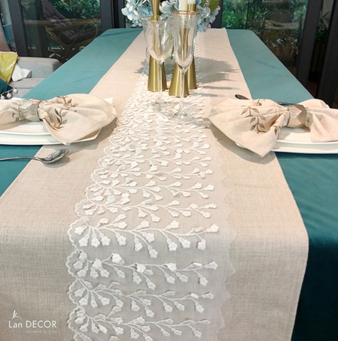 Ren hoa dây trang trí, may khăn rèm thiết kế Landecor - REN24