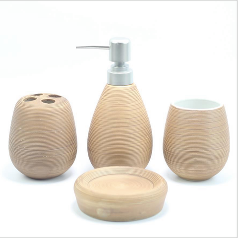 NT037 - Bộ nhà tắm họa tiết vân nổi
