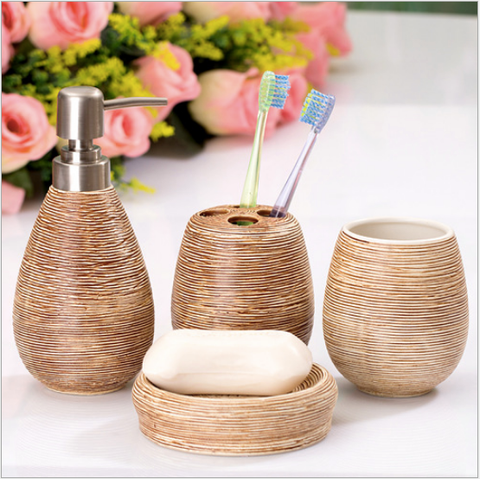 NT037 - Bộ nhà tắm họa tiết vân nổi