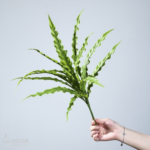 Cành Lá Giả - Cành Bồ Công Anh Giả Trang Trí Tiểu Cảnh (50cm)- HC1451-2
