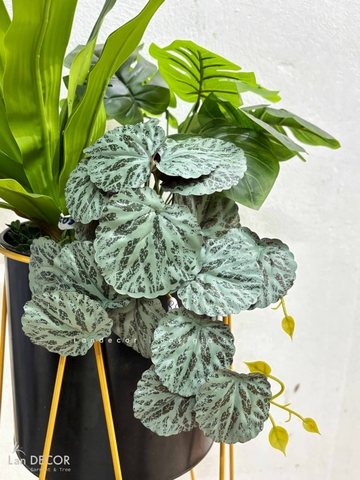 Cành Lá Giả - Cành Sen Đất Giả Decor Tiểu Cảnh Rêu (20cm)- HC1498