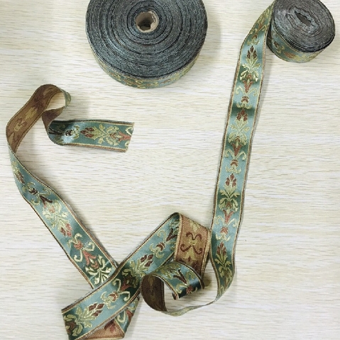Ren thổ cẩm xanh cốm - Ren16