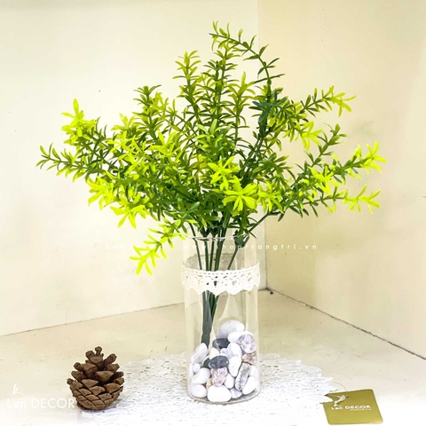 CÀNH LÁ RONG CẮM LỌ THỦY TINH DECOR NHÀ XINH- CC729