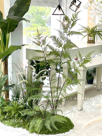 BỒN CHUỐI TRANG TRÍ CỬA HIỆU ĐỘC ĐÁO (50x90x180cm) - RC043