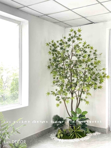 BỒN RÊU CÂY PHONG TRANG TRÍ KHÔNG GIAN XANH ẤN TƯỢNG (150x100x240cm)- RC045