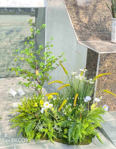 BỒN RÊU LAU THIẾT KẾ PHONG CÁCH ĐỒNG NỘI (110x70x130cm)- RC019