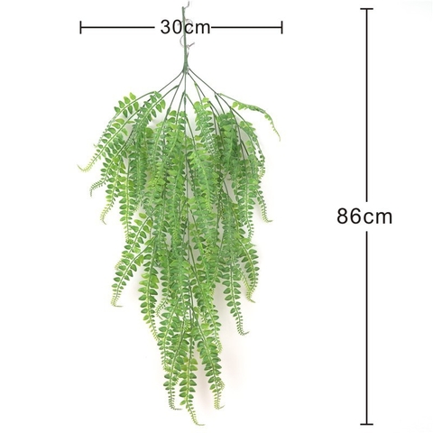 Cành lá giả- Cành rủ xanh mướt, bắt mắt tạo phong cách nhiệt đới - HC122