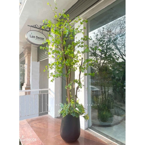 Cây Giả- Cây Thạch Nam Thiết Kế Tiểu Cảnh Khu Vực Trưng Bày (210cm)- CC1259