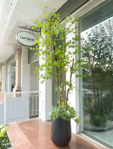 Cây Giả- Cây Thạch Nam Thiết Kế Tiểu Cảnh Khu Vực Trưng Bày (210cm)- CC1259