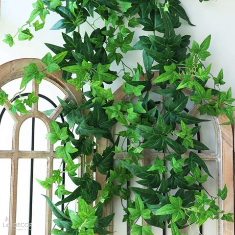 Cành Giả Trang Trí- Dây Thường Xuân Giả Leo Rủ Tự Nhiên (170cm)- HC1322
