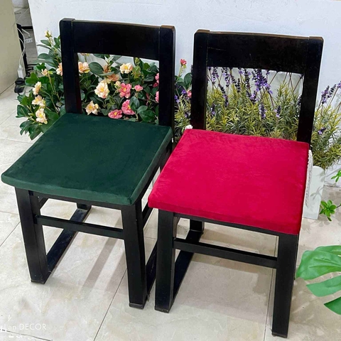 Đệm Ghế Nhung Trơn Thiết Kế Lan Decor (45x45cm)- ĐG538