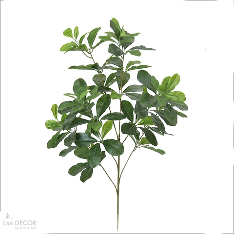 Cành Lá Giả Decor- Cành Lá Chanh Mỹ Trang Trí Tiểu Cảnh (60cm)- HC1425