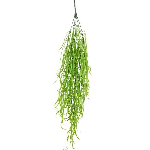 Cành lá lẻ - Cành rủ đuôi phượng trang trí LanDecor (110cm)- HC1049