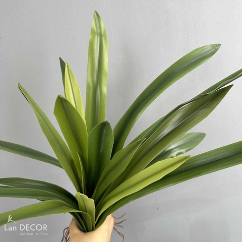 CÀNH LÁ HUỆ TÂY TRANG TRÍ CẮM HOA (54cm) - HC1211