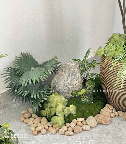 ĐÁ CUỘI VÂN MÂY TRANG TRÍ BỒN RÊU TIỂU CẢNH- DACUOI01
