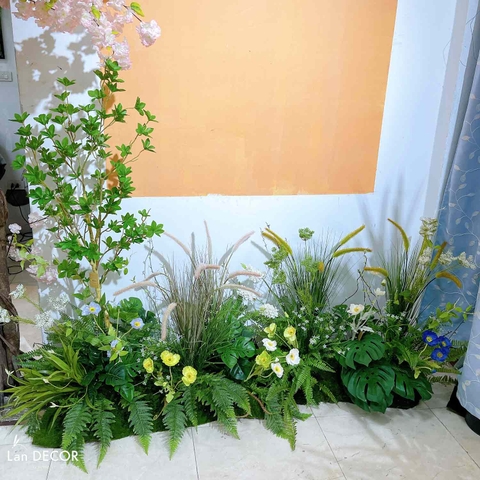 BỒN RÊU LAU TRANG TRÍ TIỂU CẢNH- RC009