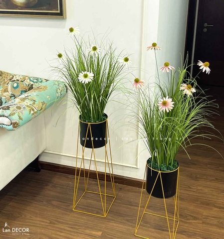 Hoa Cúc Mỹ Giả - Kệ Hoa Cúc Mỹ Trang Trí Nhà Đẹp, Thu Hút (cao 125-140cm, tán 50-60cm)- CC1110