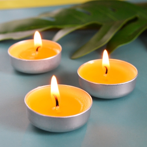 Nến sáp không mùi tea light (10 viên)- DC091