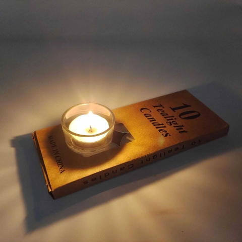 Nến sáp không mùi tea light (10 viên)- DC091