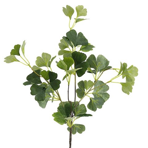 Cành lá giả Lan Decor - Cành ngân hạnh (80 cm) tạo điểm nhấn sắc màu cho không gian - HC882