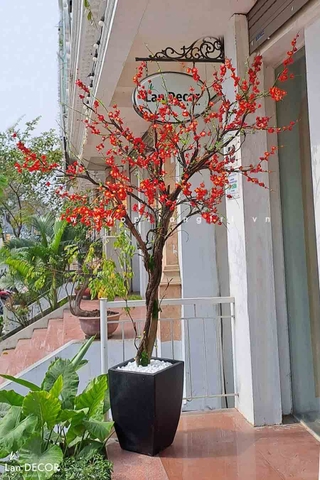 Cây đào đông trang trí ngày tết LanDecor cao 2,5m - CC570