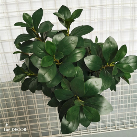 Cành Lá Giả, Cành Lá Chanh Decor Cây Cảnh Giả (70cm)- HC952