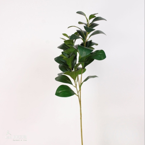 Cành Lá Giả, Cành Lá Chanh Decor Cây Cảnh Giả (70cm)- HC952