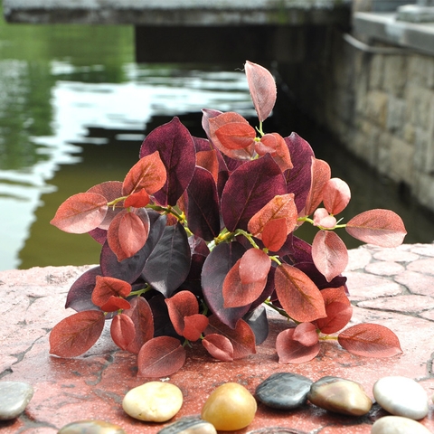 Cành lá giả- Cành sồi trang trí mang vẻ đẹp tự nhiên, phong cách cổ điển- HC507