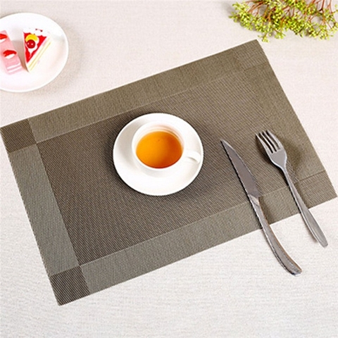 Tấm Lót Bàn Ăn, Tấm Lót Chống Thấm , Cách Nhiệt 30x45cm (Hàng Đẹp Loại 1) - TL106